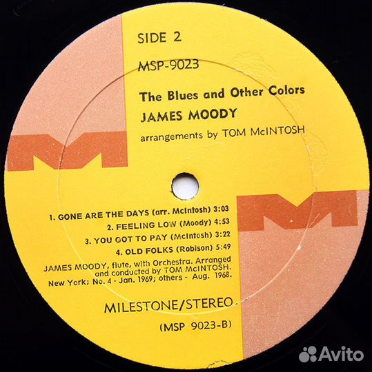 James Moody - The Blues And Other Colors