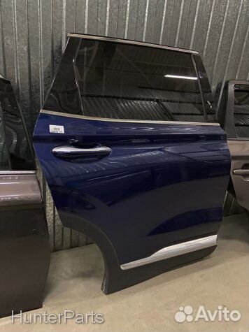 Задняя правая дверь Hyundai Santa Fe 4