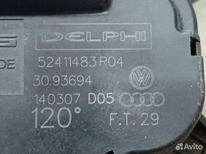 Сервопривод заслонки отопителя салона porsche