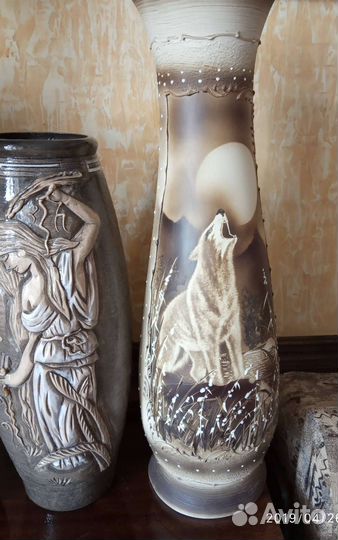 Ваза напольная. Новая