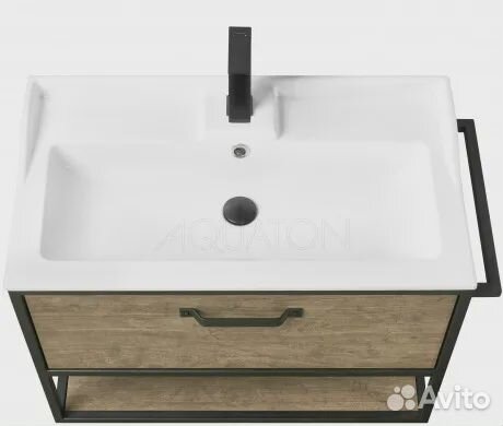 Тумба с раковиной aquaton (Акватон) 1a2424k0ltdy0