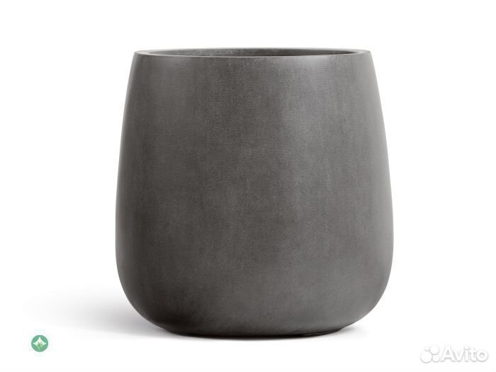 Бетонные цветочные горшки