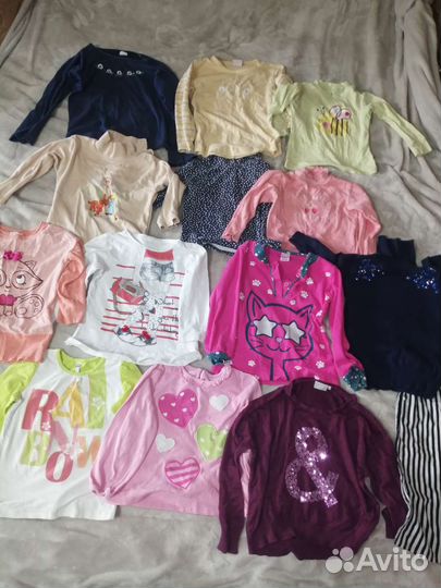 Одежда для девочки пакетом 104 110 116