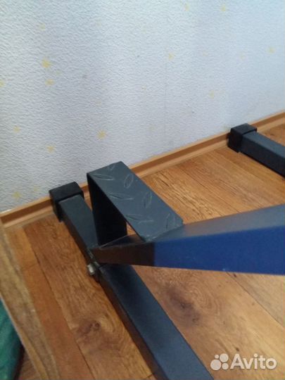 Стойка 3-в-1 турник брусья пресс HouseFit тренажер