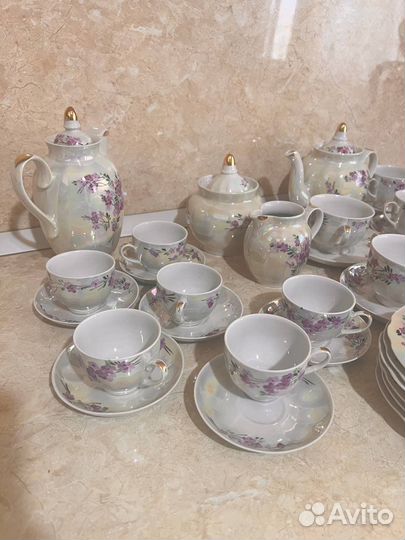 Чайно столовый сервиз на 6 персон