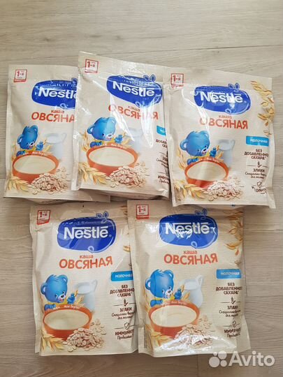 Детская каша Нестле молочная