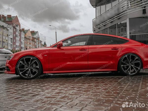 Кованые диски R21 на audi A7