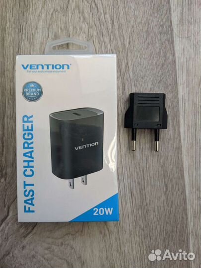 Зарядное устройство Vention 20W PD USB-C Charger