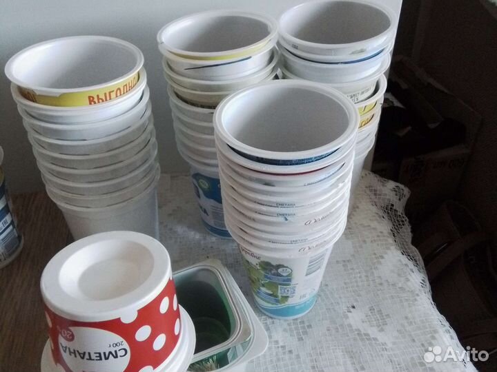 Стаканы для рассады. 2 набора