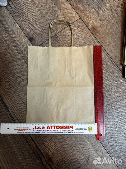 Пакет крафтовый с ручками