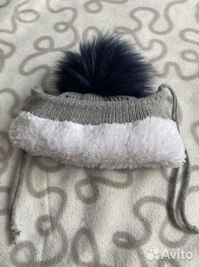 Шапка зимняя для мальчика 1,5-3 года