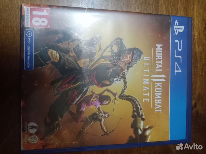 Mortal kombat 11 ps4 диск