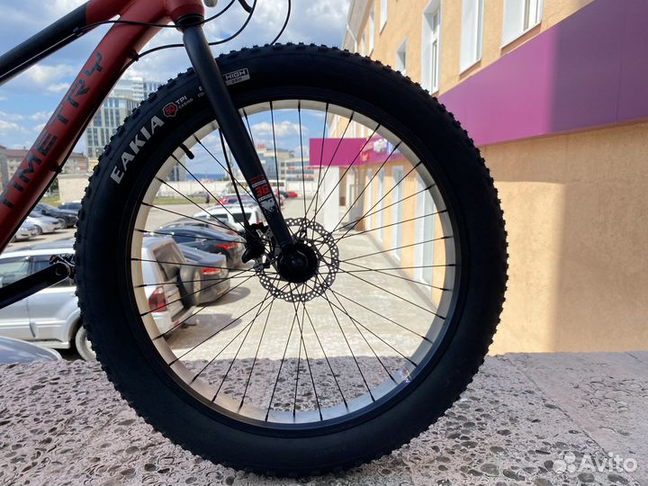 Фэтбайк на алюминиевой раме гидравлика