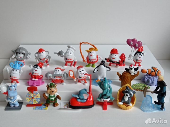 Киндер игрушки поштучно