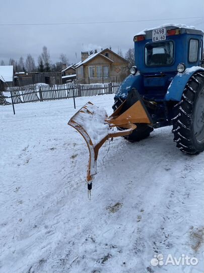 Отвал поворотный на заднию навеску мтз