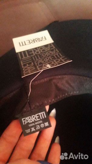 Шляпа шерсть женская fabretti