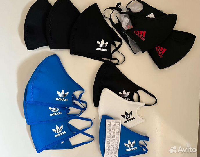 Маски Adidas оригинал 3 штуки