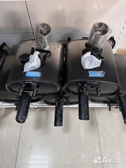 Глушитель левый Toyota Camry V70,75