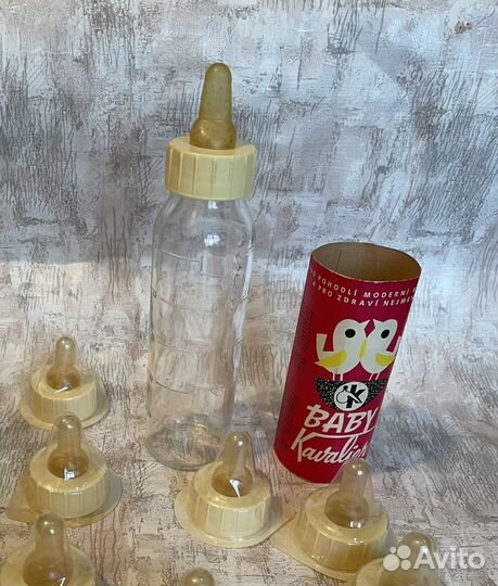 Бутылочки для кормления, соски, СССР