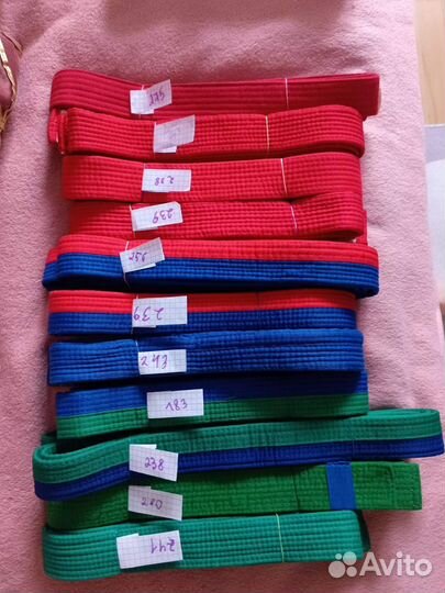 Пояс для единоборств