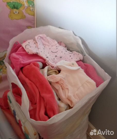 Пакет вещей на девочку 62 68 74