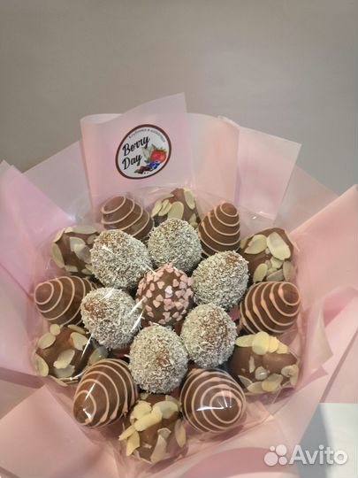 Букеты из клубники в шоколаде (Часть №2)