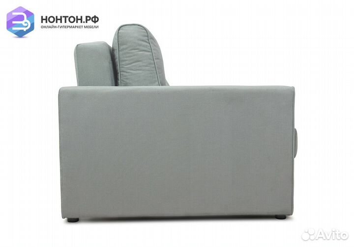 Кресло еврокнижка Лео серое