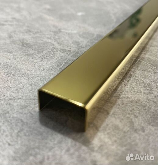 П образный профиль под Латунь