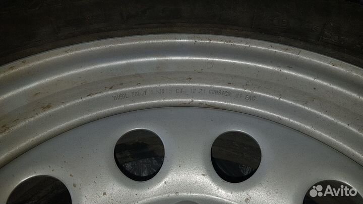Колёса в сборе r15