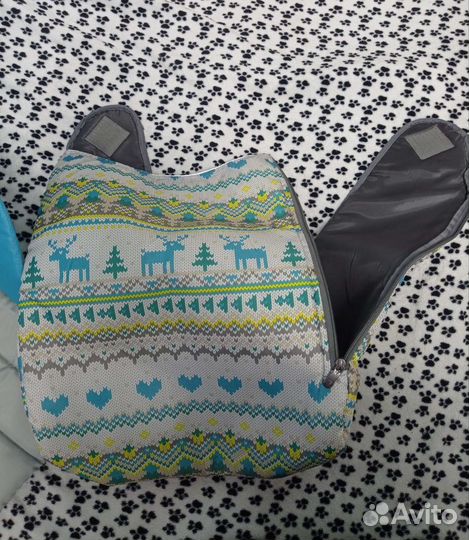 Матрас и чехол на ножки для санок Nika