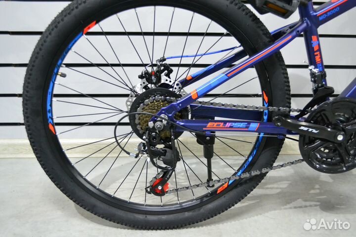 Велосипед подростковый горный алюминиевый 24 дюйма