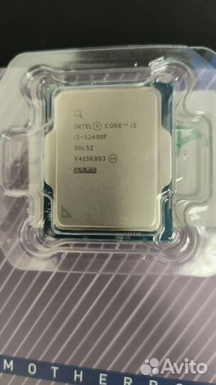 Комплект(связка) Intel i5 12400F + MSI H610M-E DDR