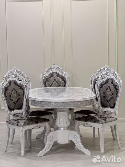 Стол со стульями на кухню\оплата при получении