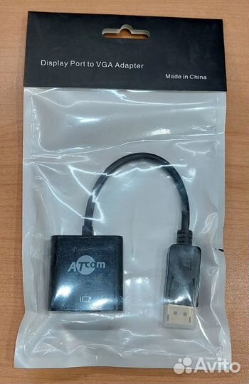 Переходник/адаптер Atcom DisplayPort - VGA AT6851