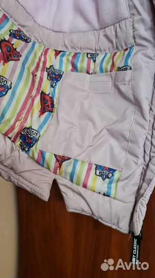 Куртка зимняя на девочку рост 110