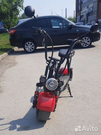 Электроскутер City Coco White Siberia Mini