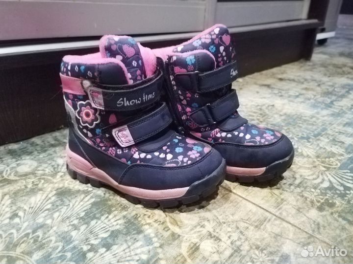Ботинки для девочки осень-зима