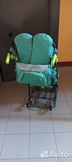 Санки коляска ника 7-3
