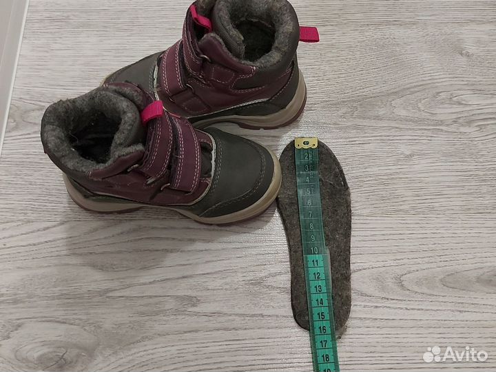 Ботинки демисезонные для девочки 24 размер