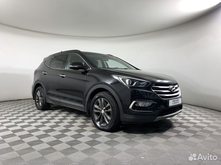 Hyundai Santa Fe 2.2 AT, 2017, 82 700 км