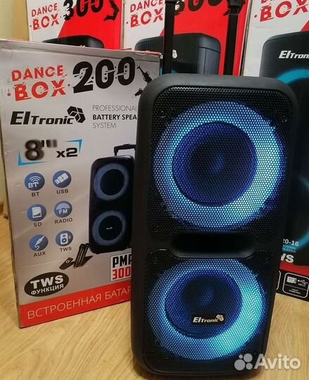 Колонки eltronic 300w