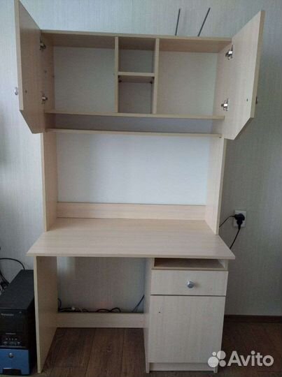 Компьютерный стол (письменный) дуб белёный