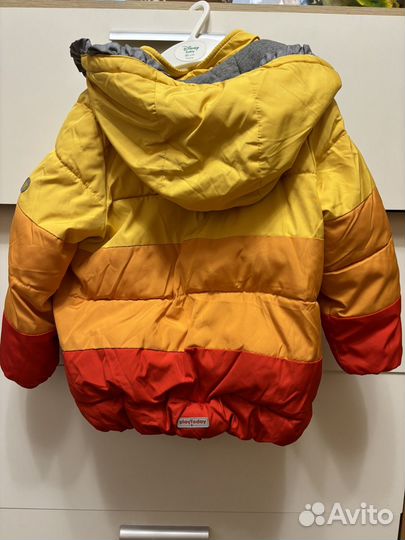 Куртка детская демисезонная теплая 98 р-р