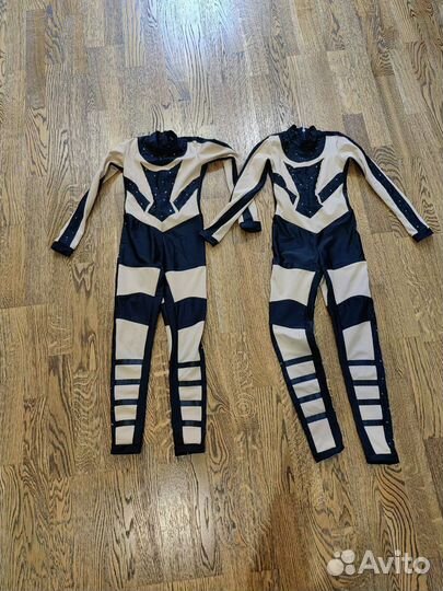 Гимнастический комбинезон дуэт