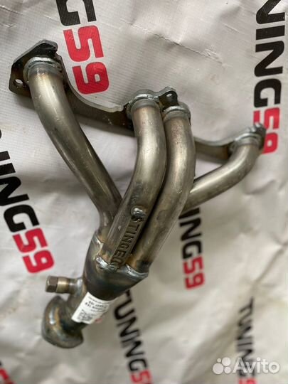 Вставка stinger замена катализатора LADA паук 4-1