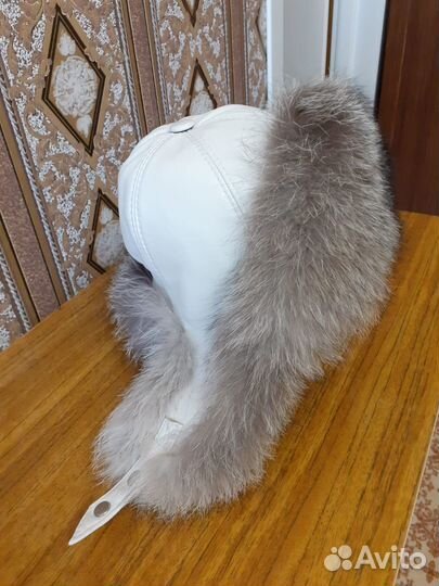 Шапка-ушанка зимняя меховая женская