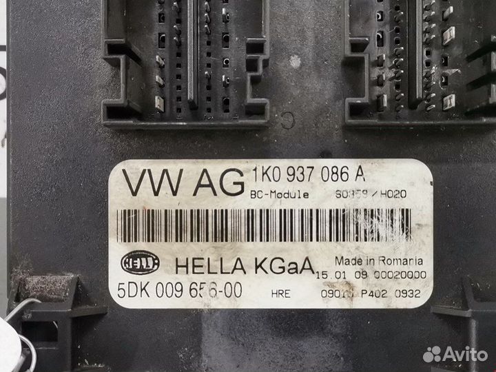 Блок комфорта для Skoda Superb (3T) 1K0937086A