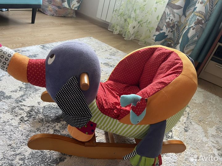 Детская качалка Слон