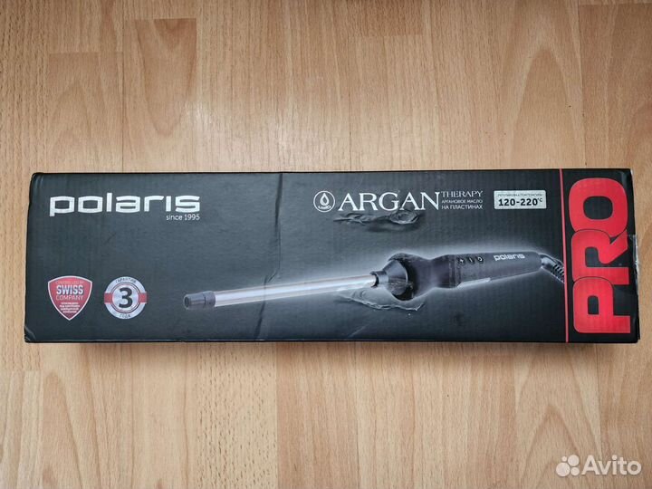 Плойка щипцы для завивки Polaris Pro