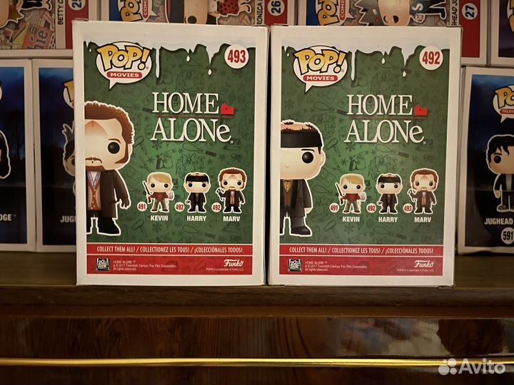 Home Alone, Один Дома. Marv, Harry. Funko Pop